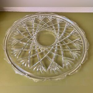 Vintage Mikasa Roxborough SA 809/310 Crystal
Cake Plate Made in Germany